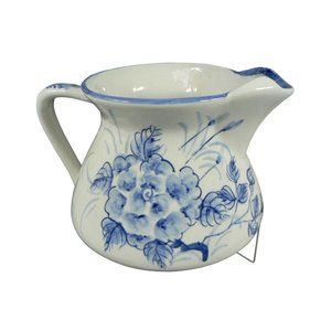Pitcher Teapot Ice Lip Hand Painted Glaze Floral